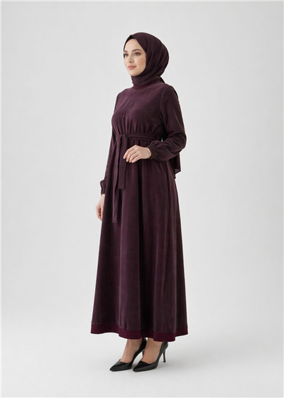 Misswhence 39800 Kadın Beli Kemerli Elbise