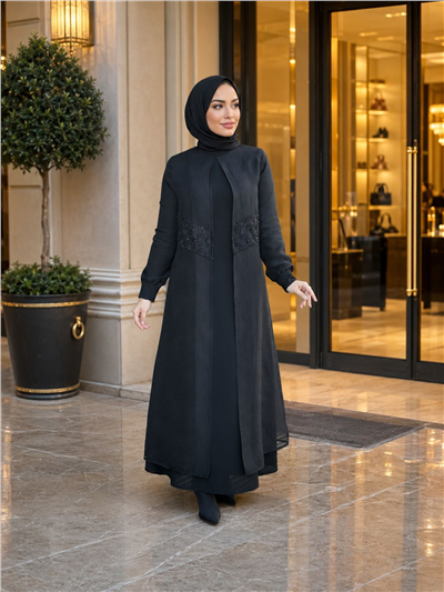 Nihle 5220 Kadın Abaya