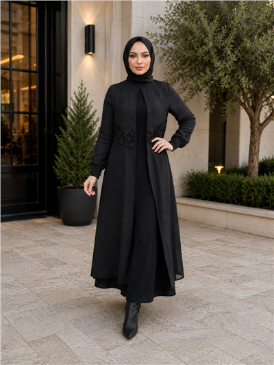 Nihle 5220 Kadın Abaya