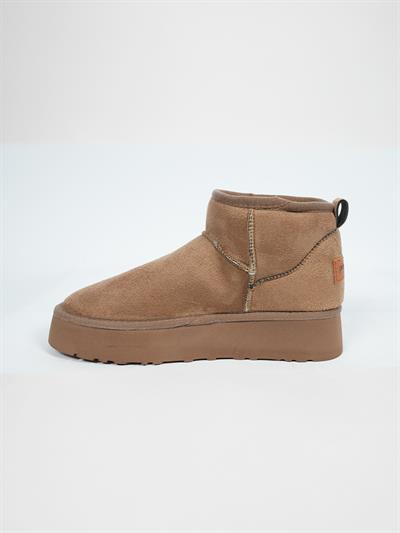 Pierre Cardin 52709 Kadın İçi Kürklü Süet Bot
