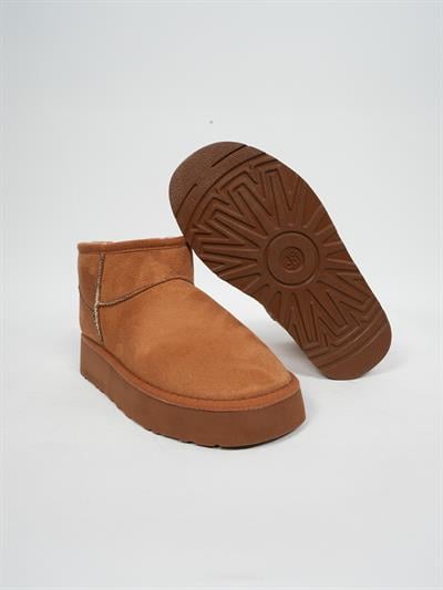 Pierre Cardin 52709 Kadın İçi Kürklü Süet Bot