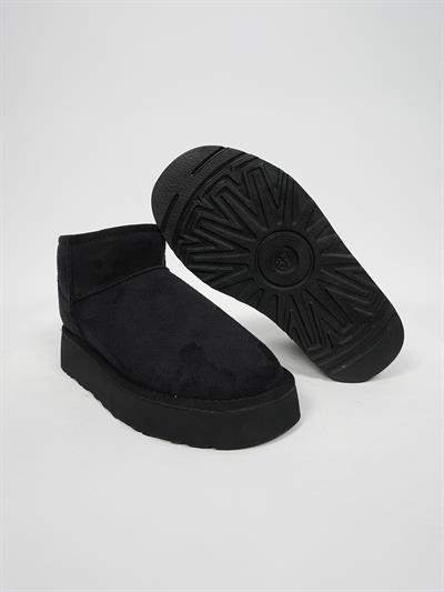 Pierre Cardin 52709 Kadın İçi Kürklü Süet Bot