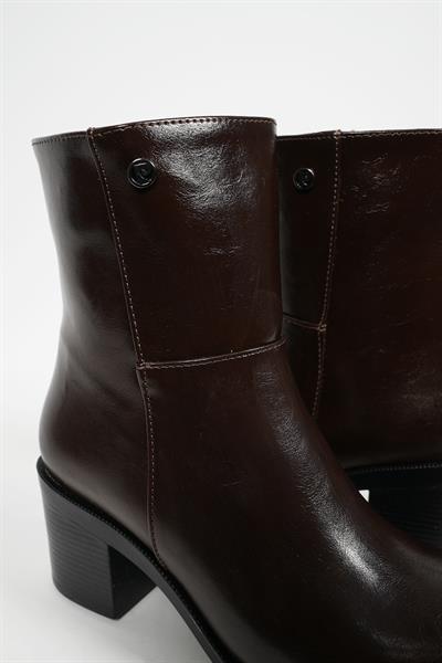 Pierre Cardin 55264 Kadın Fermuarlı Topuklu Bot