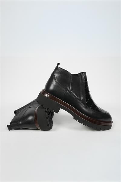 Pierre Cardin 6124041 Erkek Hakiki Deri Kroko Bot