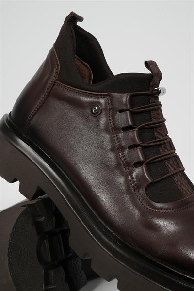 Pierre Cardin 6124041 Erkek Lastik Bağcık Deri Bot