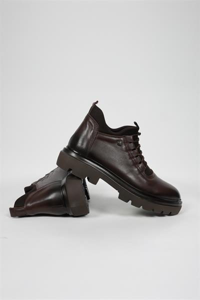 Pierre Cardin 6124041 Erkek Lastik Bağcık Deri Bot