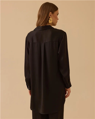 Seçil 10002611211002  Kadın Yanı Çiçekli Tunik