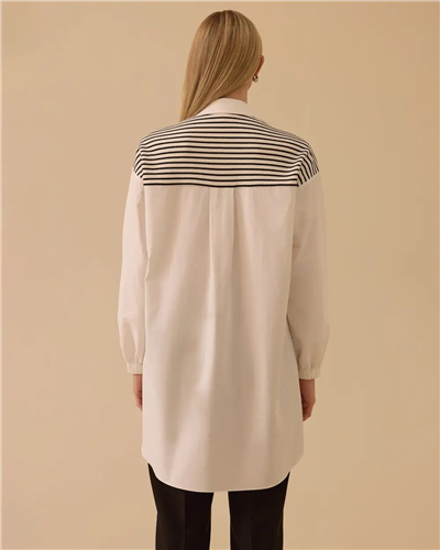 Seçil 10002611211029 Kadın Düz Detaylı Tunik