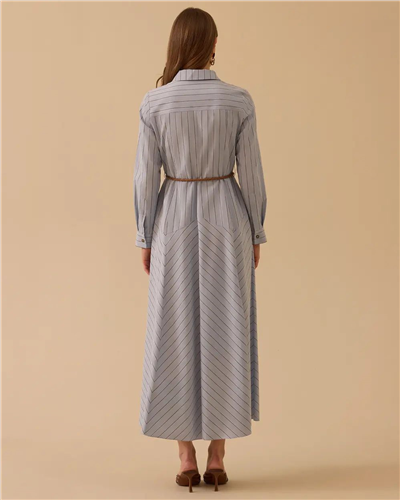 Seçil 10002611311014 Kadın Kemerli Elbise