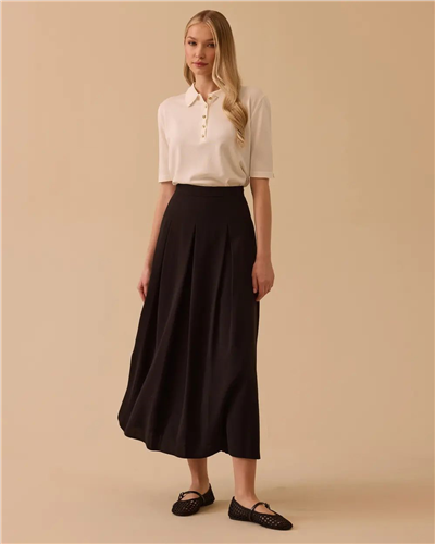 Seçil 10002611611003 Kadın Pileli Etek