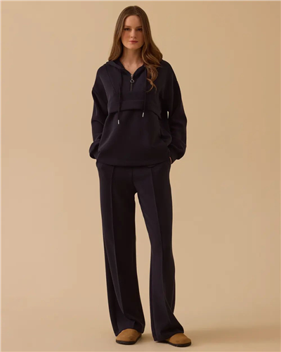 Seçil 10002612310001 Kadın Yaka Fermuarlı SweatTshirt