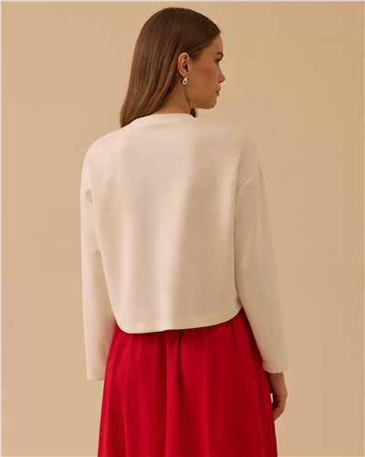 Seçil 10002612311002 Kadın Desenli Sweatshirt