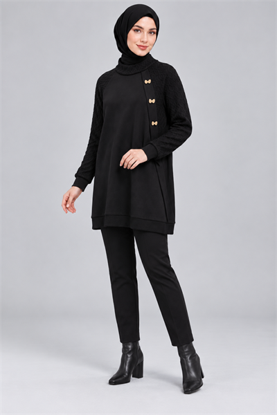Seçil 10002621711016 Kadın Triko Tunik