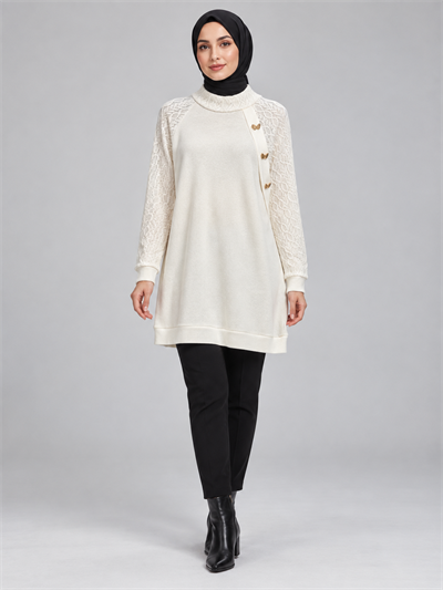 Seçil 10002621711016 Kadın Triko Tunik