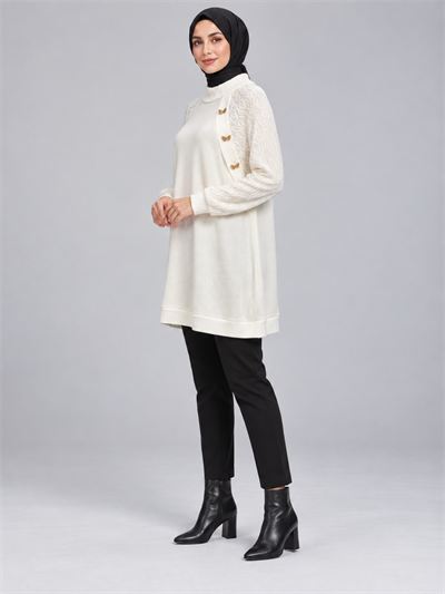 Seçil 10002621711016 Kadın Triko Tunik