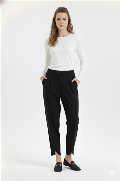 Sentez SZ-5591 Kadın Bellis V Paça Pantolon