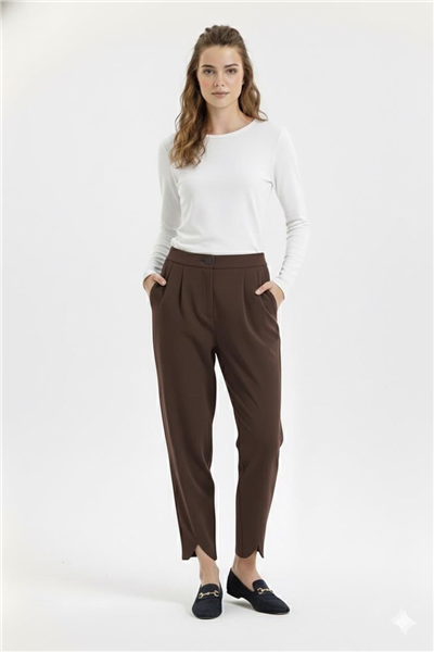 Sentez SZ-5591 Kadın Bellis V Paça Pantolon
