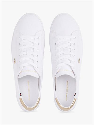 Tommy Hılfıger 08647 Kadın Vulc Canvas Lace Up Sneaker