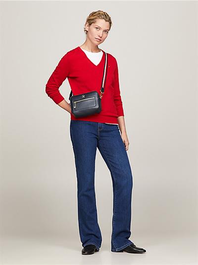 Tommy Hılfıger Kadın Iconic Tommy Kamera Çantası