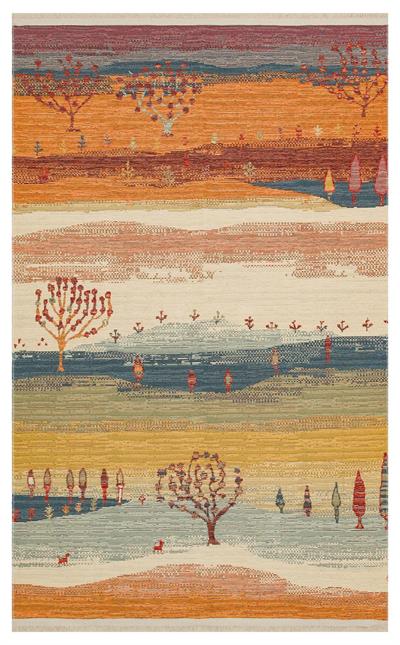 Venice Halı Nomad Kilim 12 Terra Yıkanabilir Çift Taraflı Klasik Kilim