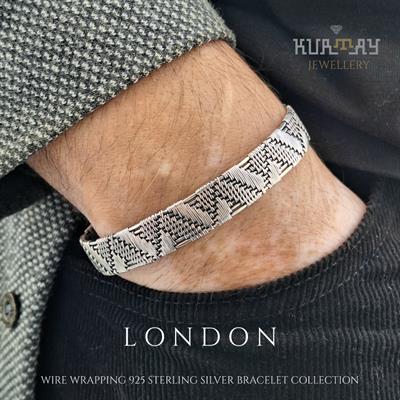 LONDON 925 STERLING SILVER BRACELET