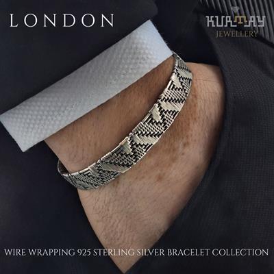 LONDON 925 STERLING SILVER BRACELET