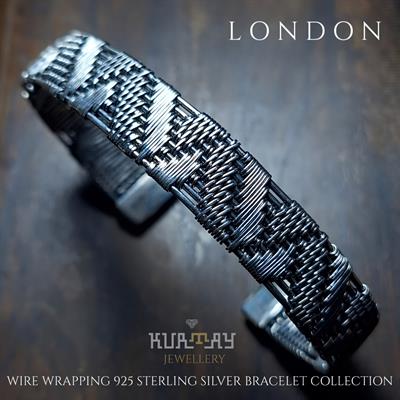 LONDON 925 STERLING SILVER BRACELET
