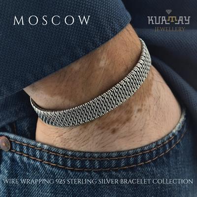 MOSCOW 925 STERLING SILVER BRACELET