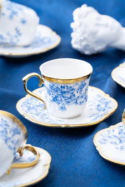 Bluebell 6 Kişilik Kahve Fincanı Takımı