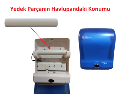 Flosoft Otomatik Kağıt Havlu Dispanseri Yedek Parça Boru