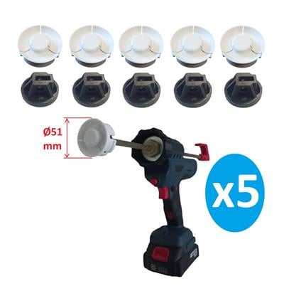 Şarjlı/Akülü Silikon Tabancası 14mm İtici Yedek Parça - 5 Adet