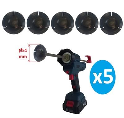 Şarjlı/Akülü Silikon Tabancası 14mm İtici Parça Yedek - 5 Adet