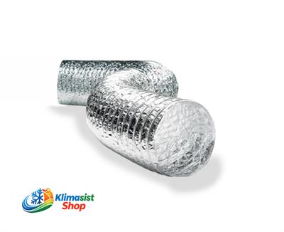 İzolesiz Alüminyum Flexible Hava Kanalı 10mt