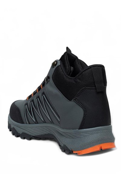 Celira Blx Gri Turuncu Erkek Kışlık Bot Ayakkabı NSB935