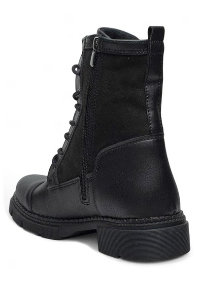 Celira Cnt Siyah Günlük Rahat Erkek Postal Bot Ayakkabı