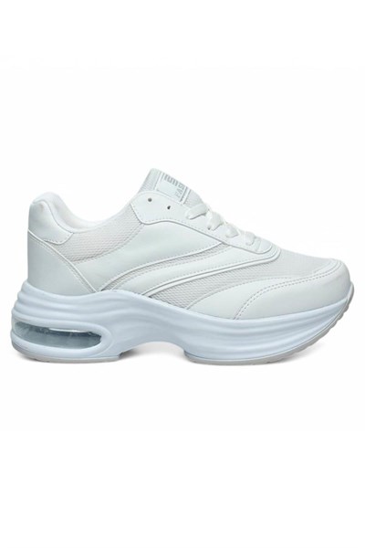 Celira Drk Beyaz Fileli Kadın Sneaker Spor Ayakkabı