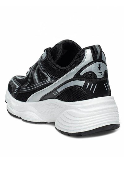 Celira Flt Siyah Beyaz Fileli Kadın Sneaker Spor Ayakkabı
