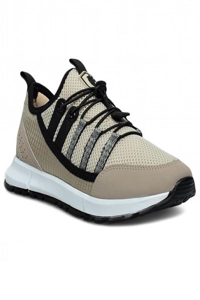 Celira Glc Bej Erkek Fileli Sneaker Spor Ayakkabı