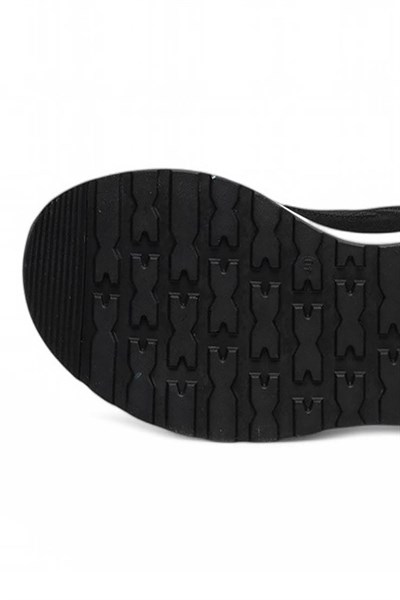 Celira Glc Siyah Kırmızı Erkek Fileli Spor Ayakkabı