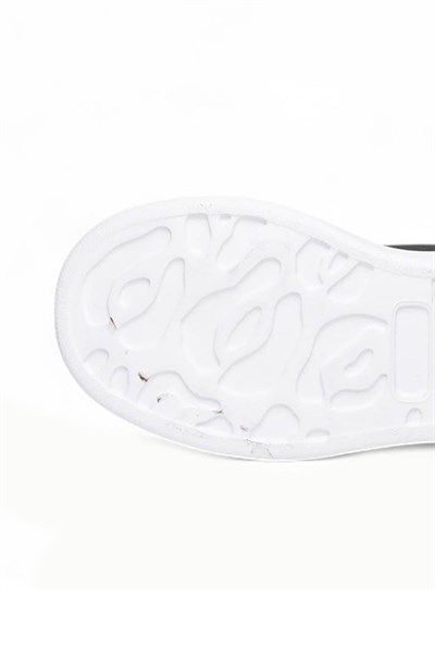 Celira Jgp Siyah Beyaz Bağcıklı Kadın Spor Ayakkabı