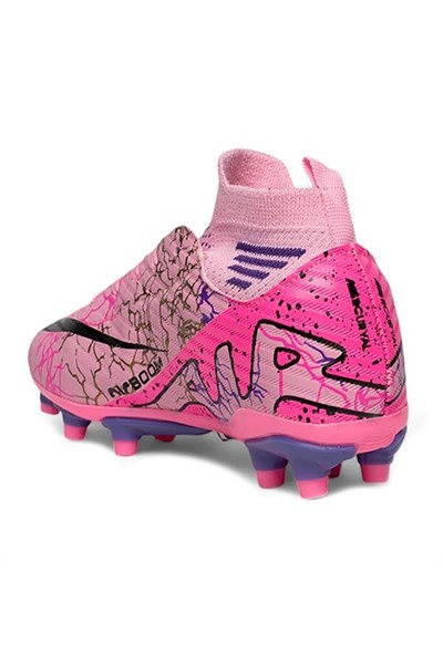 Celira Lga Pembe Çoraplı Unisex Futbol Krampon