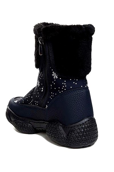 Celira Ltt Lacivert Fermuarlı Kız Çocuk Kar Botu