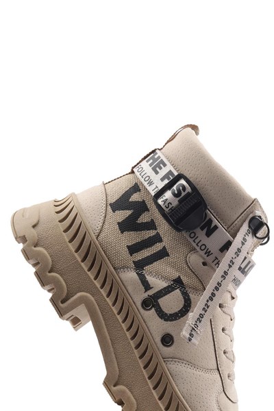 Celira Nrw Bej Günlük Kışlık Kadın Bot Ayakkabı