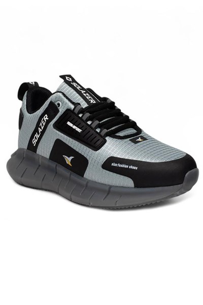 Celira Slz Gri Siyah Erkek Sneaker Spor Ayakkabı