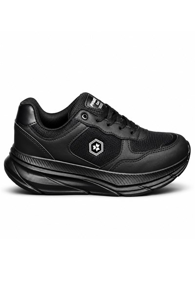 Celira Tmp Siyah File Cilt Kadın Sneakers Spor Ayakkabı
