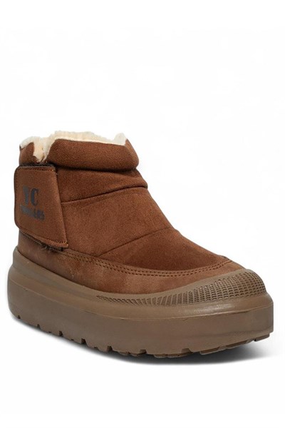 Celira Twg İçi Kürklü Taba Süet Kadın Bot & Bootie NSB823