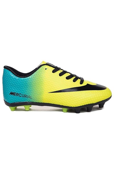 Celira Wlk Sarı Turkuaz Krampon Erkek Futbol Ayakkabı