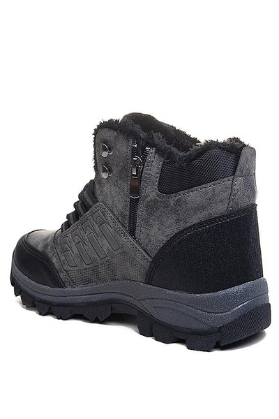 Celira Xsp Füme Outdoor Kürklü Erkek Kışlık Bot Ayakkabı