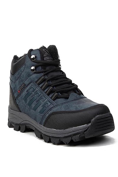 Celira Xsp Lacivert Outdoor Kürklü Erkek Kışlık Bot Ayakkabı