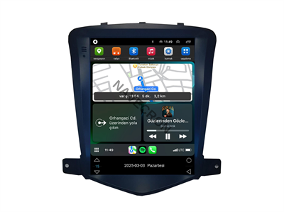 CHEVROLET CRUZE UYUMLU 8/128 TESLA ANDROID MULTİMEDYA  (2009-12)